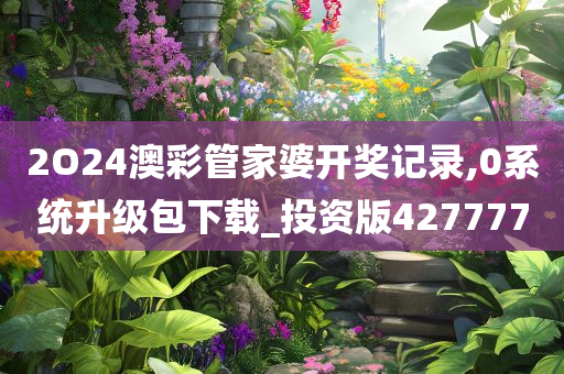2O24澳彩管家婆开奖记录,0系统升级包下载_投资版427777
