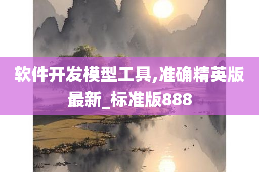 软件开发模型工具,准确精英版最新_标准版888