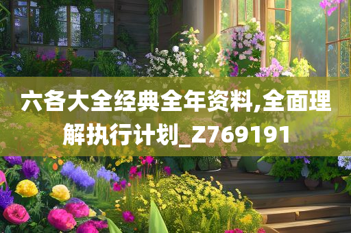 六各大全经典全年资料,全面理解执行计划_Z769191