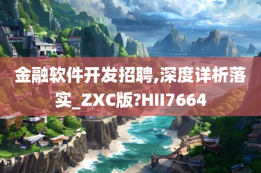 金融软件开发招聘,深度详析落实今晚必出三肖2025_2025新澳门精准免费提供·精确判断_ZXC版?HII7664