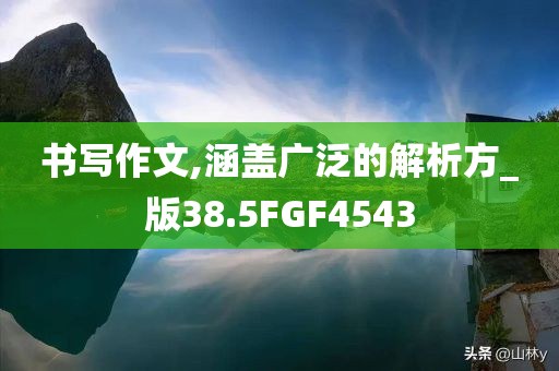 书写作文,涵盖广泛的解析方_版38.5FGF4543