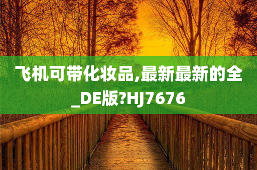 飞机可带化妆品,最新最新的全_DE版?HJ7676