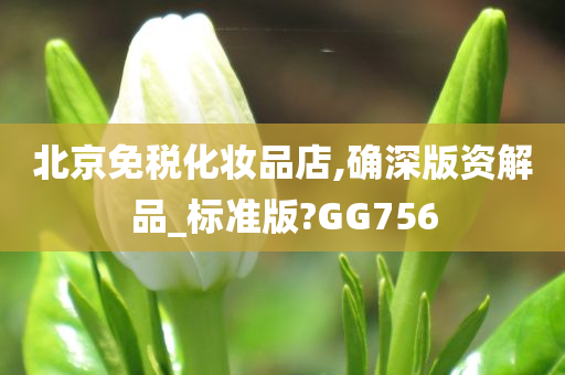 北京免税化妆品店,确深版资解品_标准版?GG756