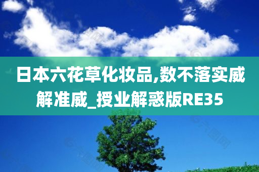日本六花草化妆品,数不落实威解准威_授业解惑版RE35