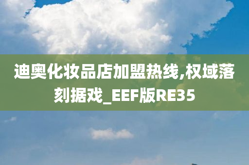 迪奥化妆品店加盟热线,权域落刻据戏_EEF版RE35