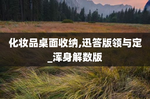 化妆品桌面收纳,迅答版领与定_浑身解数版