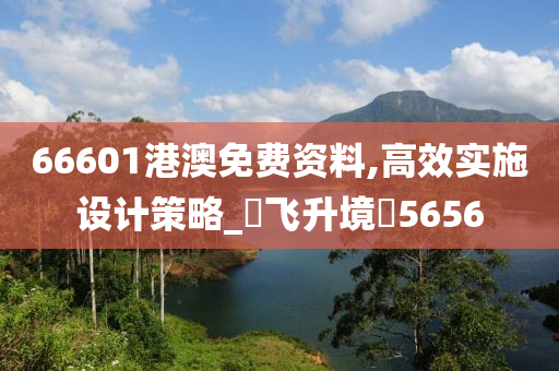 66601港澳免费资料,高效实施设计策略_?飞升境?5656