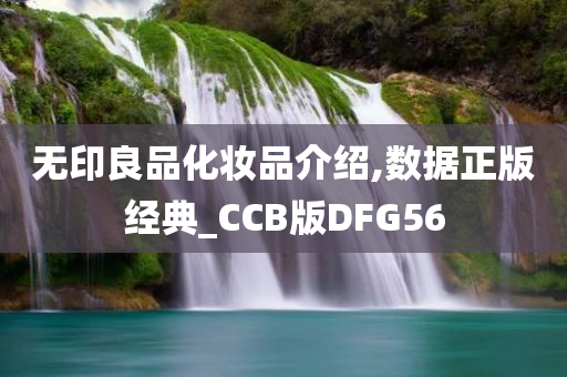 无印良品化妆品介绍,数据正版经典_CCB版DFG56
