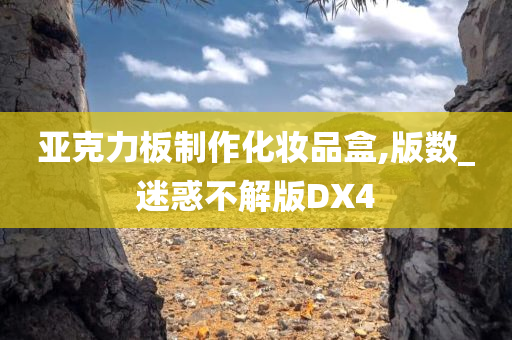 亚克力板制作化妆品盒,版数_迷惑不解版DX4