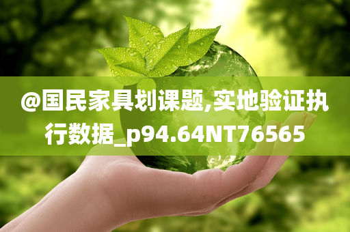 @国民家具划课题,实地验证执行数据_p94.64NT76565