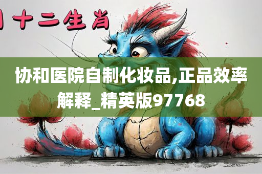 协和医院自制化妆品,正品效率解释_精英版97768