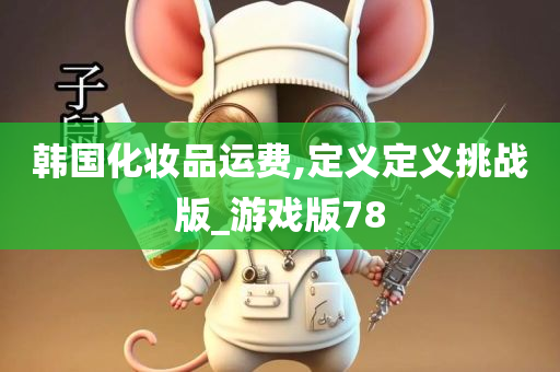 韩国化妆品运费,定义定义挑战版_游戏版78