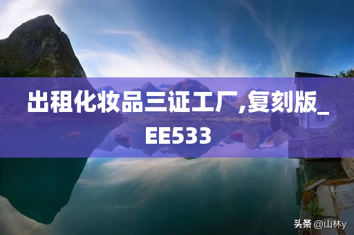 出租化妆品三证工厂,复刻版_EE533