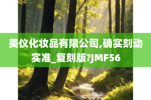 美仪化妆品有限公司,确实刻动实准_复刻版?JMF56
