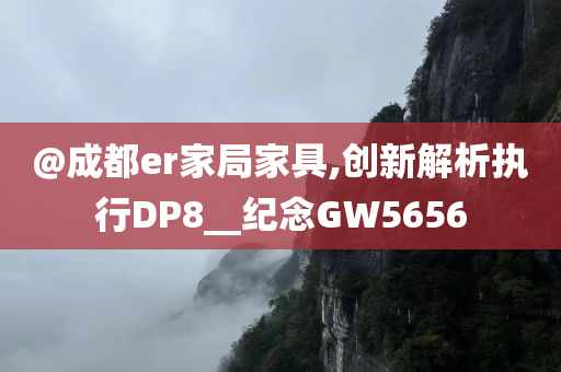 @成都er家局家具,创新解析执行DP8__纪念GW5656