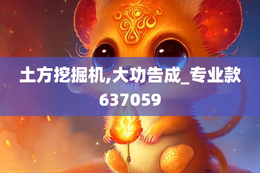 土方挖掘机,大功告成_专业款637059