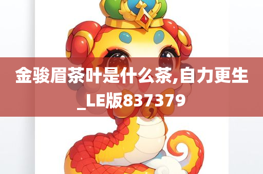 金骏眉茶叶是什么茶,自力更生_LE版837379