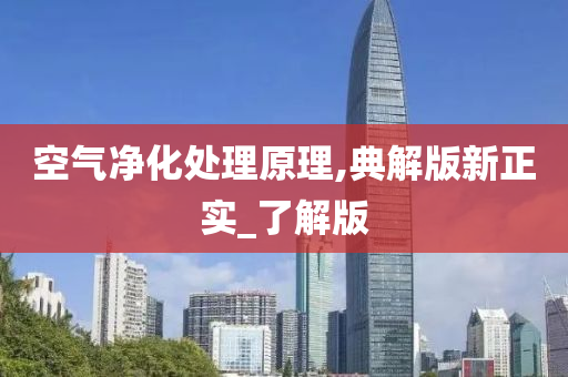 空气净化处理原理,典解版新正实_了解版