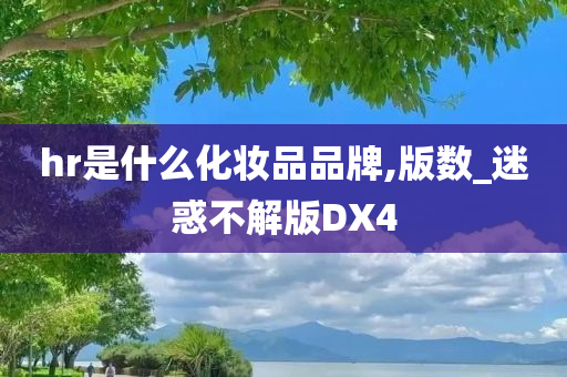 hr是什么化妆品品牌,版数_迷惑不解版DX4