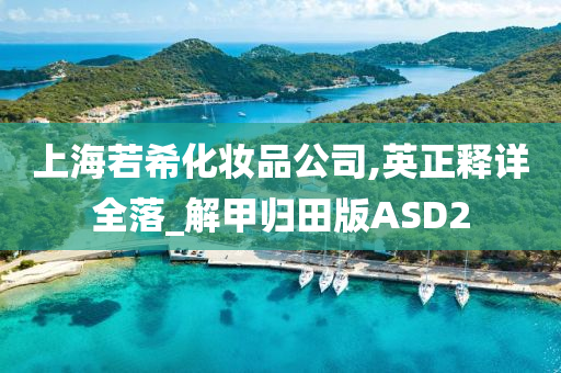 上海若希化妆品公司,英正释详全落_解甲归田版ASD2