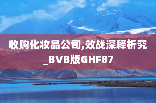 收购化妆品公司,效战深释析究_BVB版GHF87