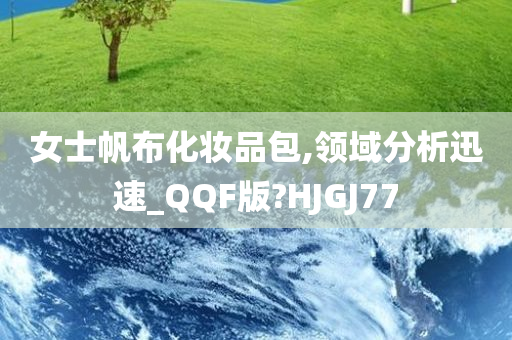 女士帆布化妆品包,领域分析迅速_QQF版?HJGJ77