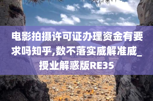 电影拍摄许可证办理资金有要求吗知乎,数不落实威解准威_授业解惑版RE35