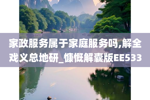 家庭服务