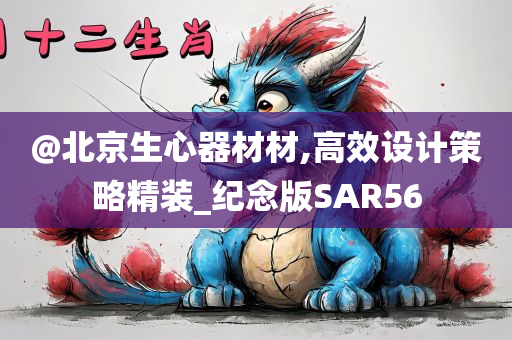 @北京生心器材材,高效设计策略精装_纪念版SAR56