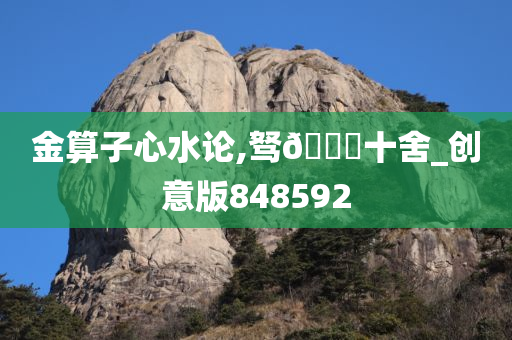 金算子心水论,驽??十舍_创意版848592