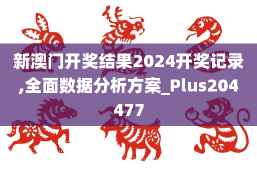 新澳门开奖结果2024开奖记录,全面数据分析方案_Plus204477