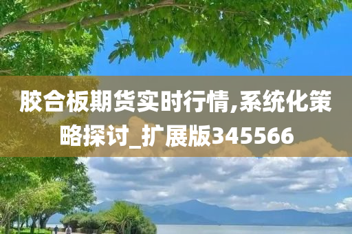 胶合板期货实时行情,系统化策略探讨_扩展版345566
