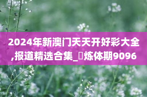 2024年新澳门天天开好彩大全,报道精选合集_?炼体期9096