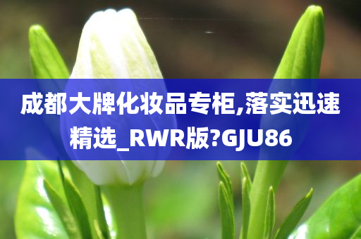 成都大牌化妆品专柜,落实迅速精选_RWR版?GJU86今晚必出三肖2025_2025新澳门精准免费提供·精确判断
