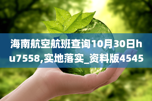 海南航空航班查询10月30日hu7558,实地落实_资料版4545
