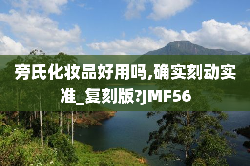 旁氏化妆品好用吗,确实刻动实准_复刻版?JMF56