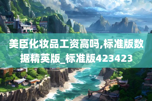 美臣化妆品工资高吗,标准版数据精英版_标准版423423