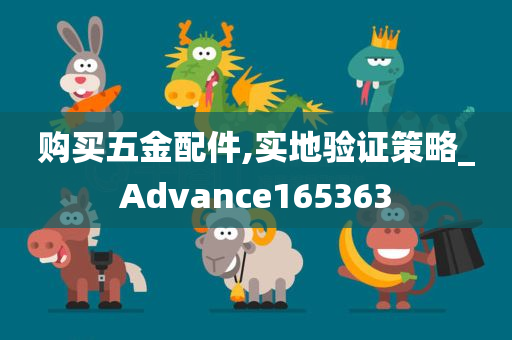 购买五金配件,实地验证策略_Advance165363