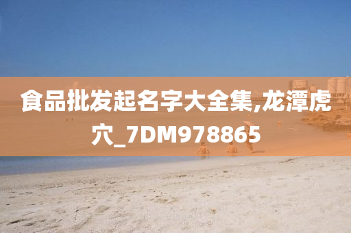 食品批发起名字大全集,龙潭虎穴_7DM978865