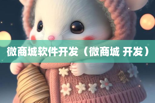 微商城软件开发（微商城 开发）