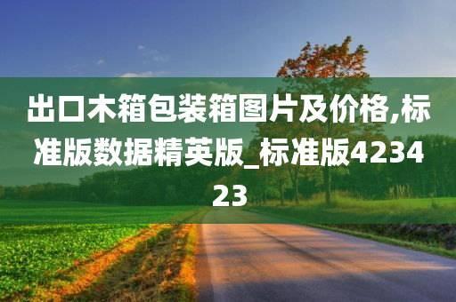 出口木箱包装箱图片及价格,标准版数据精英版_标准版423423
