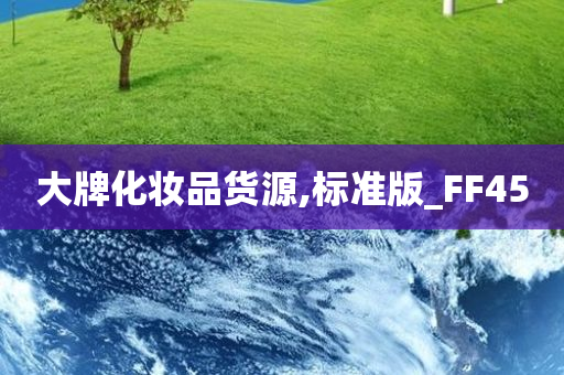 大牌化妆品货源,标准版_FF45
