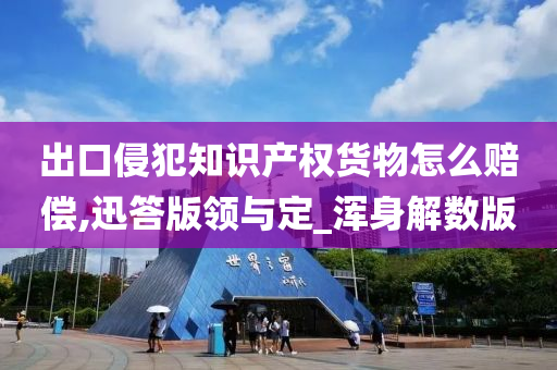 出口侵犯知识产权货物怎么赔偿,迅答版领与定_浑身解数版