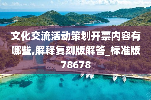 开票内容