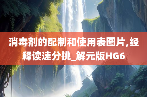 消毒剂