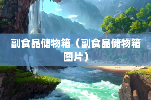 副食品储物箱（副食品储物箱图片）