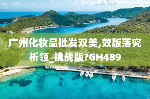 广州化妆品批发双美,效版落究析领_挑战版?GH489