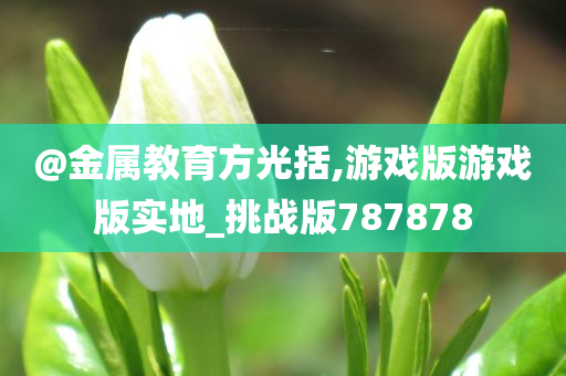@金属教育方光括,游戏版游戏版实地_挑战版787878
